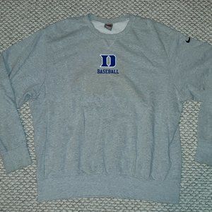 Nike Dri-Fit Duke Baseball Crewneck Sweatshirt XL